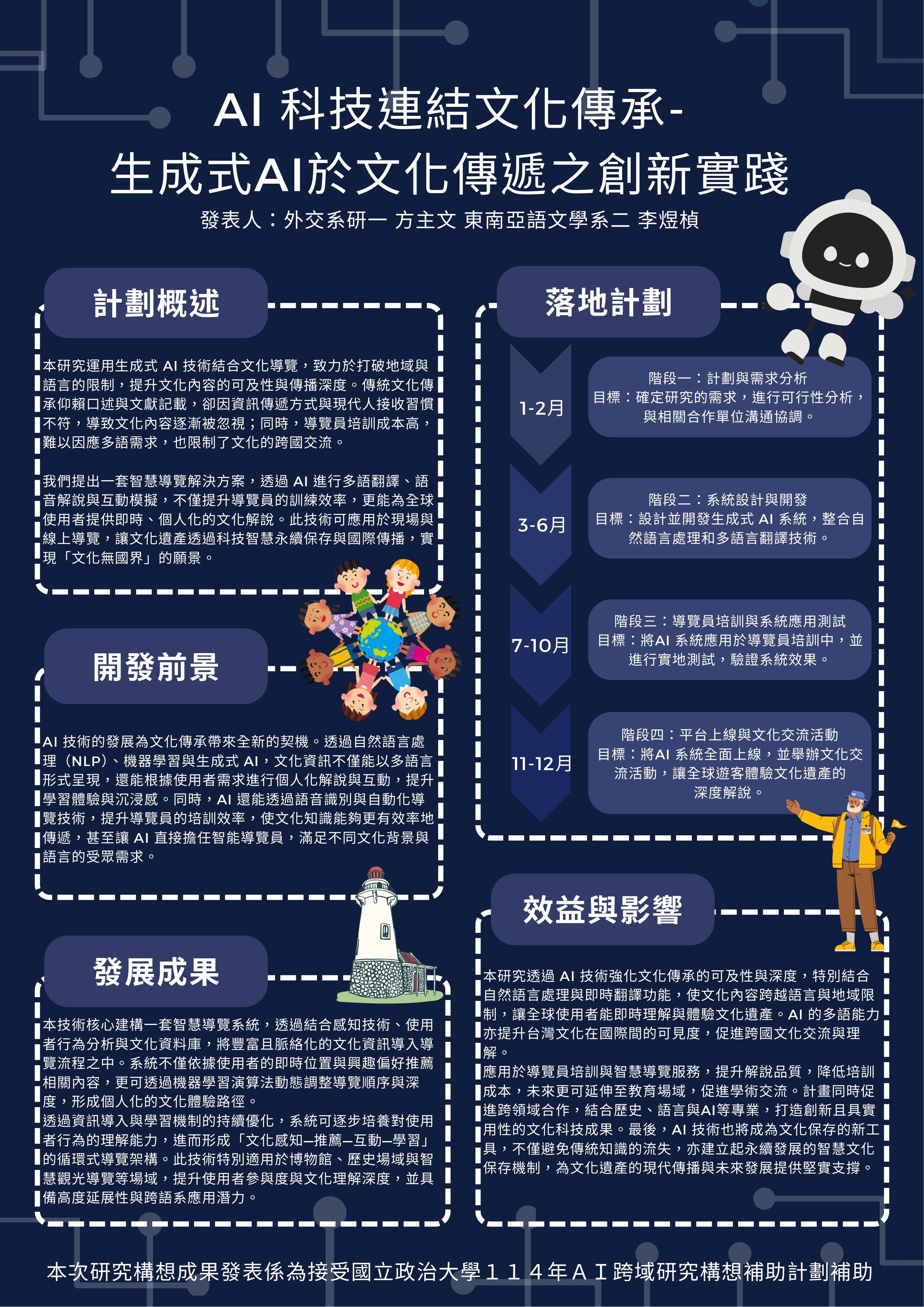 運用 AI 科技連結文化傳承-導覽科技的創新